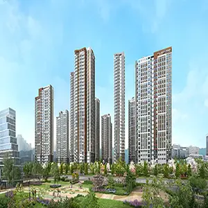 브레인시티 메디스파크 아파트일러스트