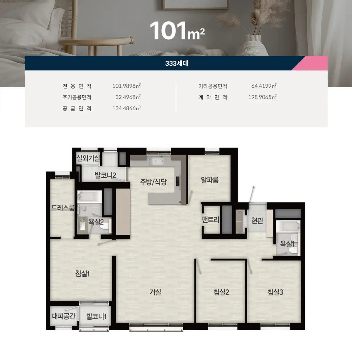 84A타입 세대수