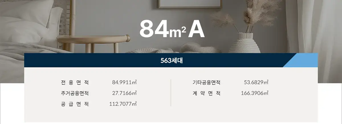 84A타입 세대수